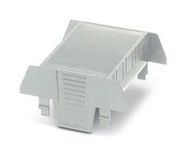 DIN RAIL HOUSING, UPPER, ABS, GREY