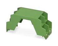 DIN RAIL HOUSING, UPPER, POLYAMIDE, GRN