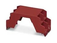 DIN RAIL HOUSING, UPPER, POLYAMIDE, RED