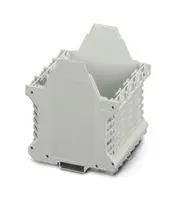 DIN RAIL HOUSING, LOWER, POLYAMIDE, GREY