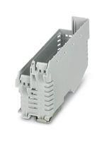 DIN RAIL HOUSING, LOWER, POLYAMIDE, GRY