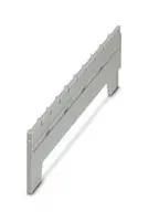 DIN RAIL HOUSING, COVER, POLYAMIDE, GRY