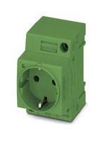 MAINS SOCKET, 2P, 16A, 250V, DIN RAIL