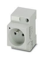 MAINS SOCKET, 2P, 16A, 250V, DIN RAIL