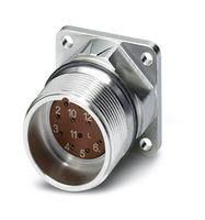 CIRCULAR CONNECTOR, RCPT, 17POS, FLANGE