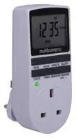 DIGITAL TIMER SW SOCKET, 13A, 230VAC, UK