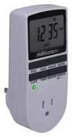 DIGITAL TIMER SW SOCKET, 13A, 230VAC, US