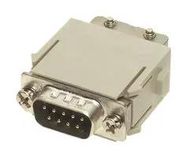D-SUB CONN, PLUG, 9POS, CRIMP
