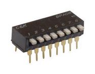 DIP SWITCH, SPST, 3 POS, 0.1A, 5VDC, THT