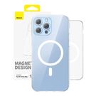 Magnetic Phone Case for iP 13 PRO MAX Baseus OS-Lucent Series (Clear), Baseus