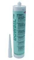 SILICONE ELASTOMER SEALANT, CRT, WHT