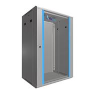 Extralink 18U 600x450 Gray | Rackmount cabinet | wall mounted, EXTRALINK