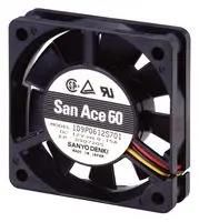AXIAL FAN, 60MM, 0.4M3/MIN, 32DBA, 12V