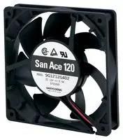 AXIAL FAN, 120MM, 3.68M3/MIN, 51DBA, 24V