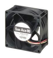 AXIAL FAN, 80MM, 3.9M3/MIN, 65DBA, 24V