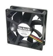 DC AXIAL FAN, 32.84CU.FT/MIN, BALL, 80MM