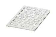 LABEL, POLYCARBONATE, WHITE, 5MM X 10MM