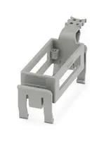 DIN RAIL MOUNTING FRAME, PC, GREY