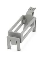 DIN RAIL MOUNTING FRAME, PC, GREY