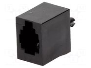 Connector: RJ9; socket; PIN: 4; 4p4c; THT; straight MH CONNECTORS