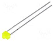 LED; yellow; 1.8mm; 5÷8mcd; 70°; Front: convex; 2.1÷2.5VDC KINGBRIGHT ELECTRONIC