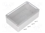 Enclosure: multipurpose; X: 120mm; Y: 200mm; Z: 75mm; polycarbonate GAINTA