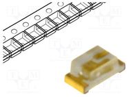 LED; SMD; 0603; yellow; 48÷130mcd; 1.6x0.8x0.7mm; 120°; 1.8÷2.6V WAH WANG HOLDING