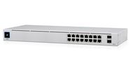 Ubiquiti USW-16-POE | Switch | UniFi, 16x RJ45 1000Mb/s, 8x PoE+, 2x SFP, UBIQUITI