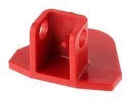 PLUG LOCKOUT, POLYCARBONATE, RED