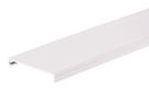 DUCT COVER, 1.82M X 17.5MM, PVC, WHITE