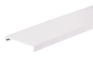 DUCT COVER, 1.82M X 17.5MM, PVC, WHITE
