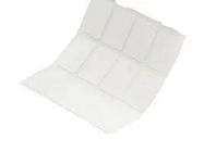 LABEL, 50.8MM X 25.4MM, POLYESTER, WHITE