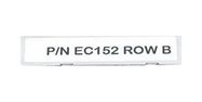 LABEL, 25.4MM X 8.5MM, POLYESTER, WHT