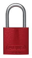 LOCKOUT PADLOCK, 31.75MM, ALUMINUM, RED