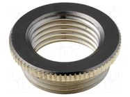 Reduction of threads for glands; Int.thread: M16; brass LAPP