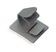 CABLE CLIP, 9.6MM, PA66, GREY