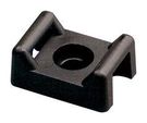 CABLE TIE MOUNT, 21.8MM, PA6.6, BLACK