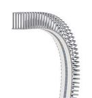FLEXIBLE WIRING DUCT, 50X50MM, PP, GREY