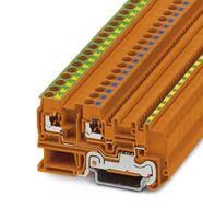 DIN RAIL TB, PUSH IN, 2POS, 24-12AWG