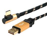 USB CABLE, 2.0 A PLUG-C PLUG, 3M