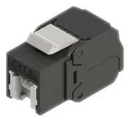 KEYSTONE RJ45 JACK, 8P8C, 1PORT, CAT6A