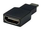 ADAPTER, USB C PLUG- HDMI A RCPT, BLACK