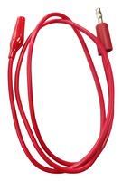 TEST LEAD, 5A, 60V, 610MM, RED