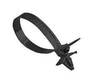 CABLE TIE, NYLON 6.6, 100MM, BLACK,PK100