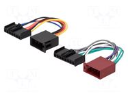 Connector; radio,ISO; Ford,Jaguar,Lincoln,Mazda,Mercury,Nissan 4CARMEDIA