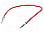 Cable; Mini-Fit Jr.male; Len: 0.15m; 18AWG; Contacts ph: 4.2mm MOLEX