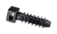 CABLE TIE MOUNT, 13.5MM, PA6.6, BLACK