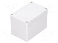 Enclosure: multipurpose; X: 80mm; Y: 120mm; Z: 85mm; polycarbonate GAINTA
