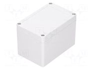 Enclosure: multipurpose; X: 80mm; Y: 120mm; Z: 85mm; polycarbonate GAINTA