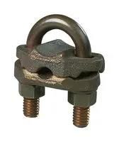 GROUNDING CLAMP, BRZ, 60.5X47.8X76.2MM